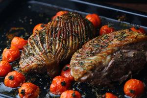 ラム肉ランプの豪華ロースト