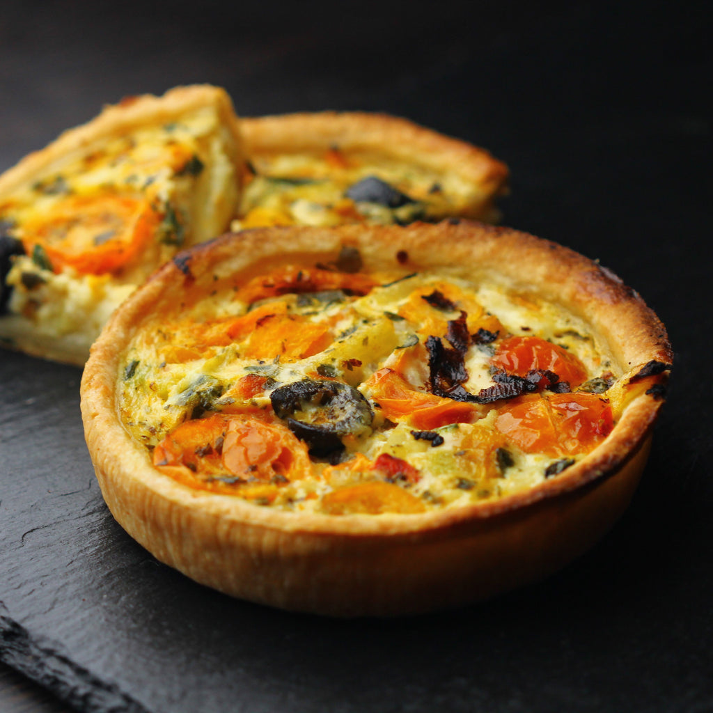 Mediterranean vegetables quiche  | Whole Meat: for meat lovers