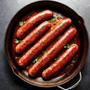 Beef tongue sausage 400g | Salsicha | Whole Meat
