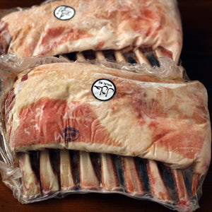 ラムラック　ラム肉　骨付き肉　ニュージーランド産　オンラインショップ　ネット通販　ホールミート Lamb Frenched Rack New Zealand 800g