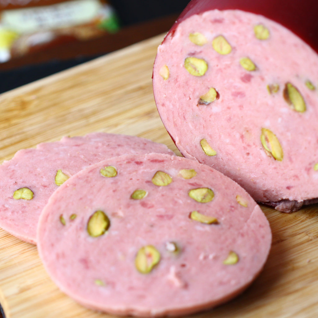 Sicilian Pistachio Mortadella Whole 2.5 kg