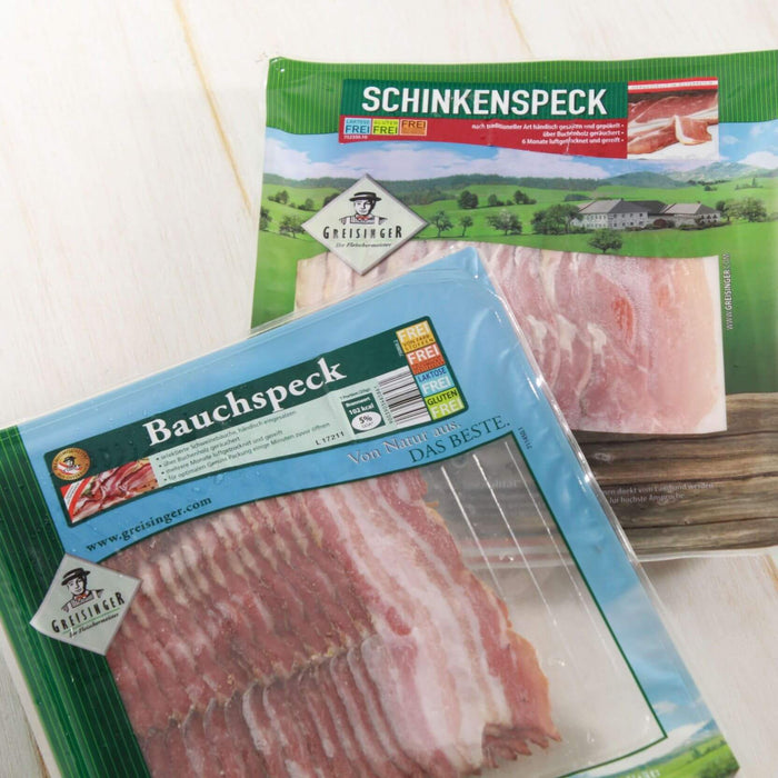 Smoked Austrian Bacon & Ham Slice Set