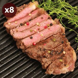 8枚セット　サーロイン ステーキ  牛肉　オージービーフ お肉ネット通販サイト ホールミート Buy Sirloin Strip Steak Online Japan