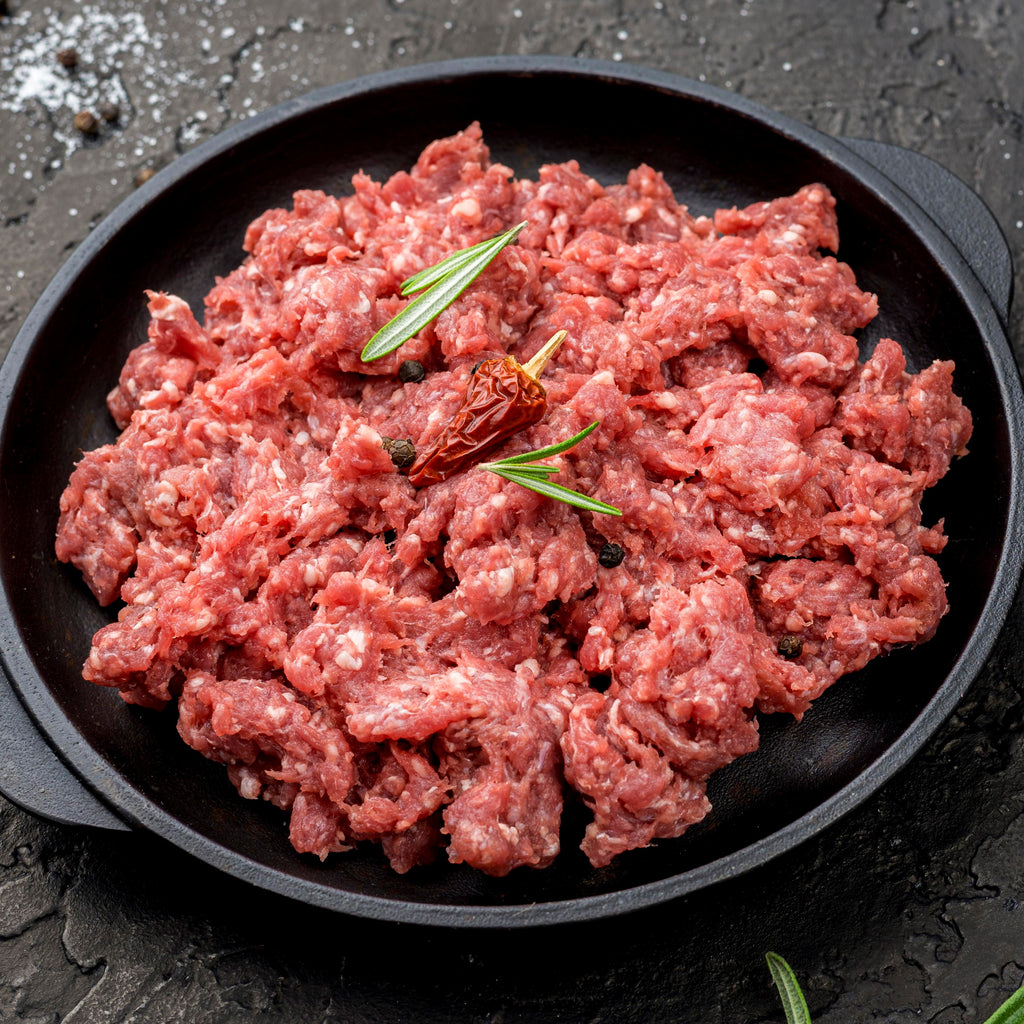 Highest  Quality Grass-fed  Ground beef 300g x2 = 600g  |  rib-eye roll = cube roll ONLY | Beef