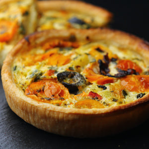 Mediterranean vegetables quiche  | Whole Meat: for meat lovers