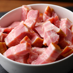 Diced Bacon (15x15x40mm) - 500g Ready-to-Cook Product