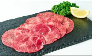 Pre-seasoned Sliced Beef Tongue| Soft and Tender | 500g