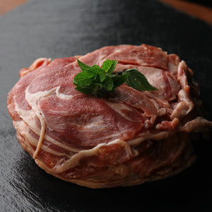 ラム肉　スライス　ラムショルダー　500g ラムロール　子羊肉　仔羊肉