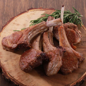 ラムチョップ　ラム肉　骨付き肉　ニュージーランド産　オンラインショップ　ネット通販　ホールミート Grass fed new zealand  lamb chops 10 pieces