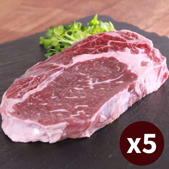 5x Ribeye Steak Extra Thick Grass-fed Set (1500g)  ５枚セット　リブアイステーキ (SKU107)