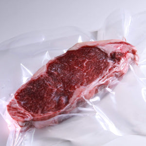Packed Sirloin Strip Steak Grass-fed Beef